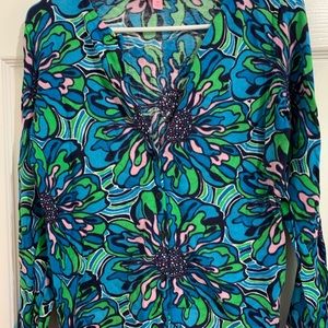 Beautiful summer light weight lily sweater